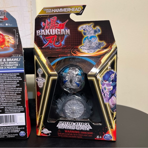Bakugan Special Attack Bundle โ 3 Pack (Ventri, Dragonoid, Hammerhead) NIP - Picture 6 of 7